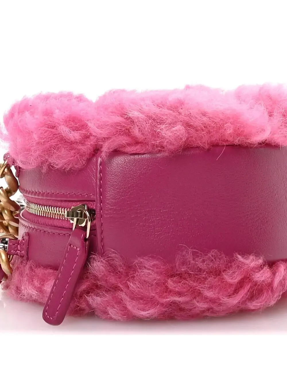 Shearling Sheepskin Chanel 19 Round #254559C19B